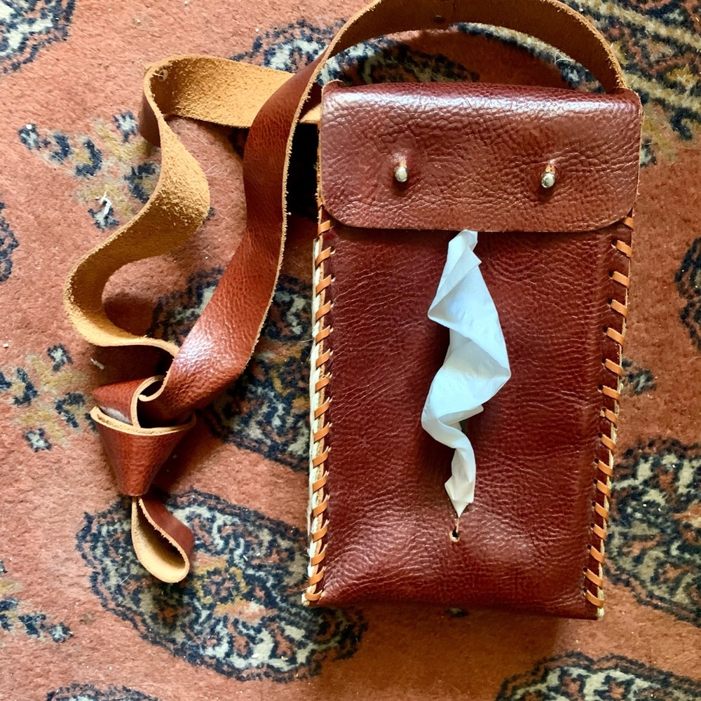 One of a kind.. tissue box / bag